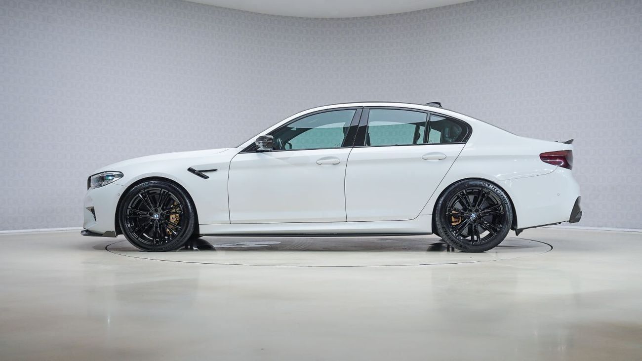 BMW M5 Competition 4.4L (617 HP) | AED 4,840 PM | Up to 3 Years Warranty | GCC