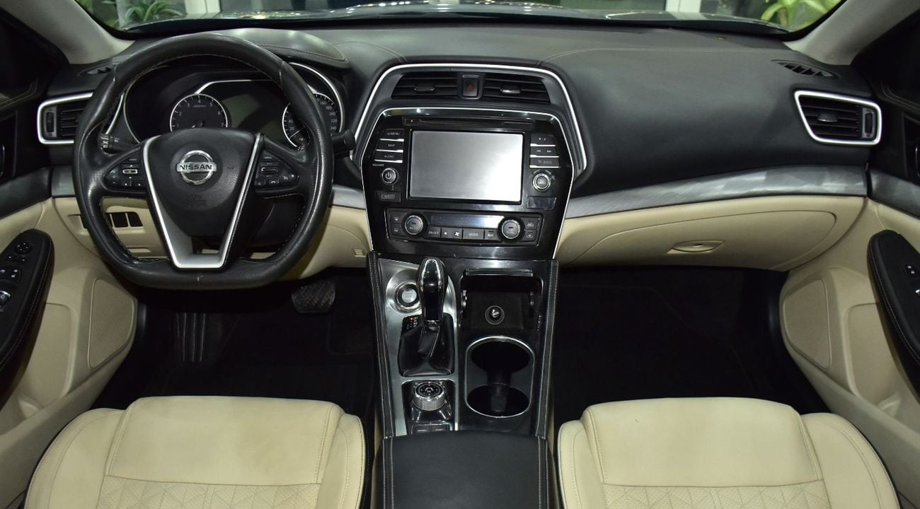 Nissan Maxima EXCELLENT DEAL for our Nissan Maxima ( 2017 Model ) in Grey Color GCC Specs