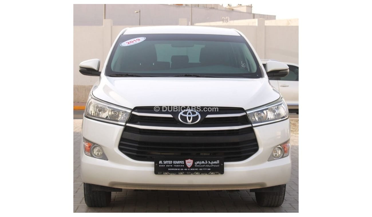 تويوتا إينوفا SE تويوتا إنوفا 2019 خليجي بحالة ممتازة