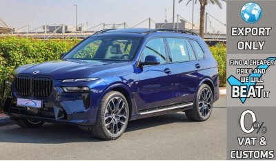 بي أم دبليو X7 XDrive 40i V6 3.0L AWD , 2024 GCC , 0Km , (ONLY FOR EXPORT)