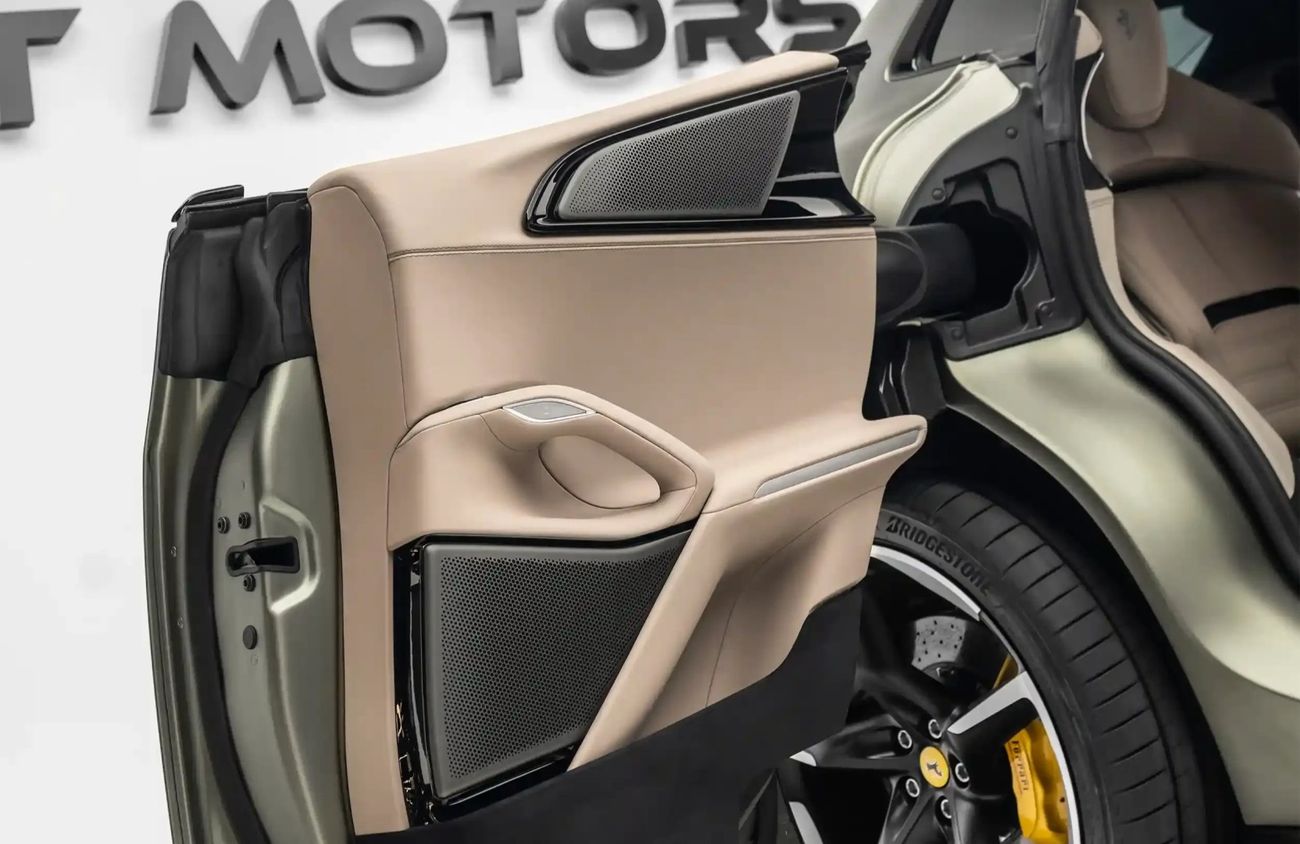 Ferrari Purosangue 6.5L V-12 Naturally Aspirated Engine