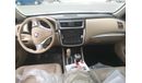 Nissan Altima with screen camera