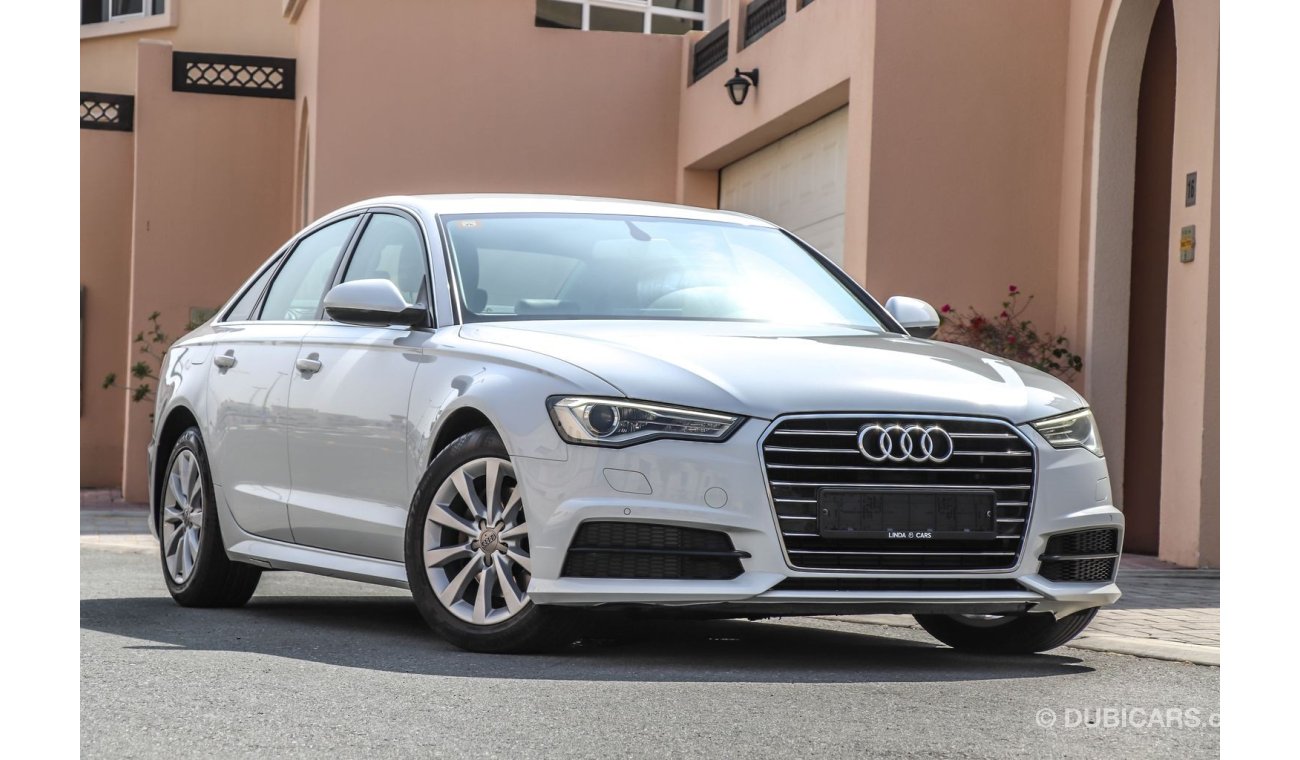 أودي A6 35 TFSI 2017 GCC under Warranty with Zero Down-Payment.