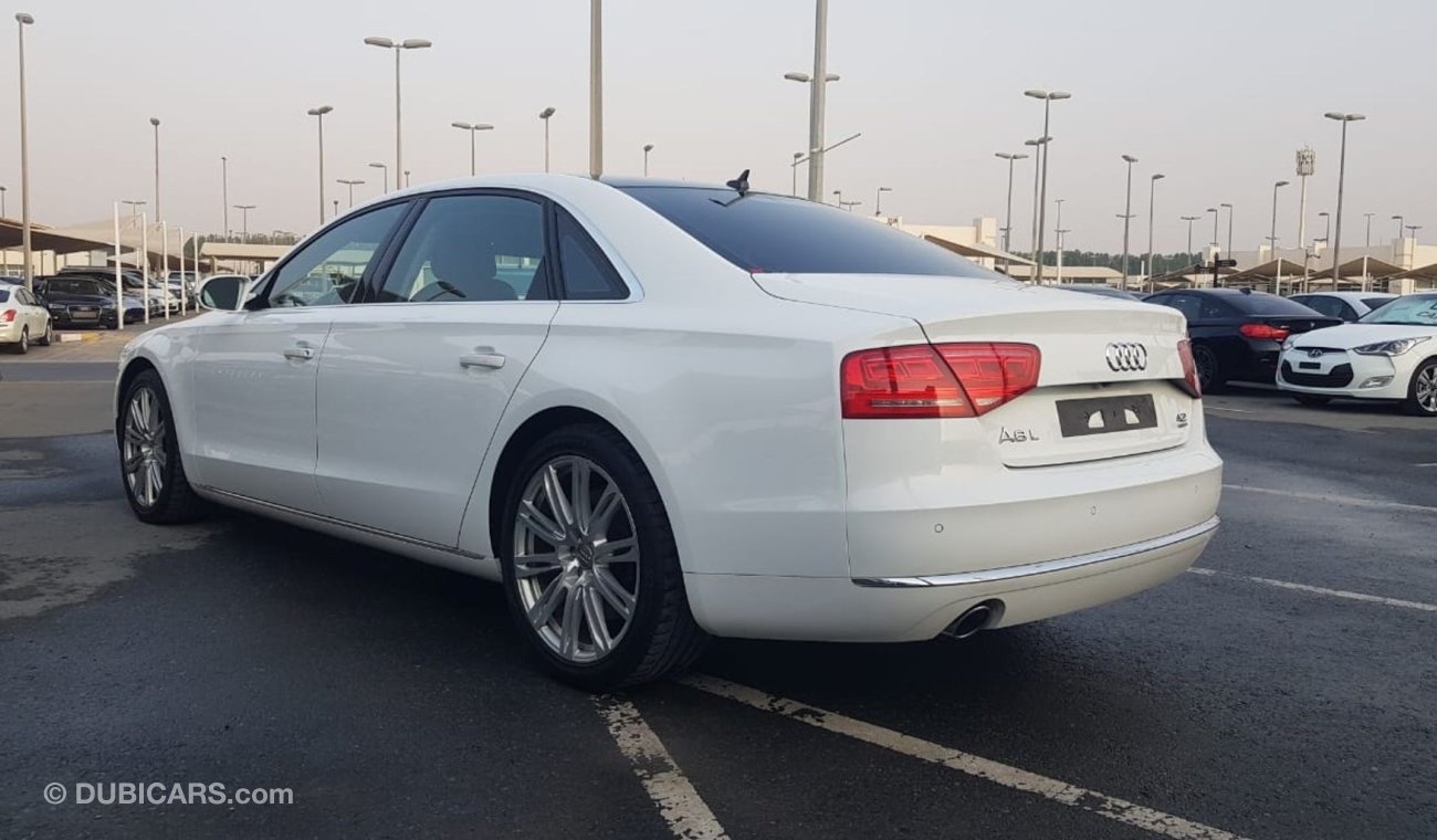 Audi A8 Audi A8 model 2012 GCC car prefect condition full option panoramic roof leather seats