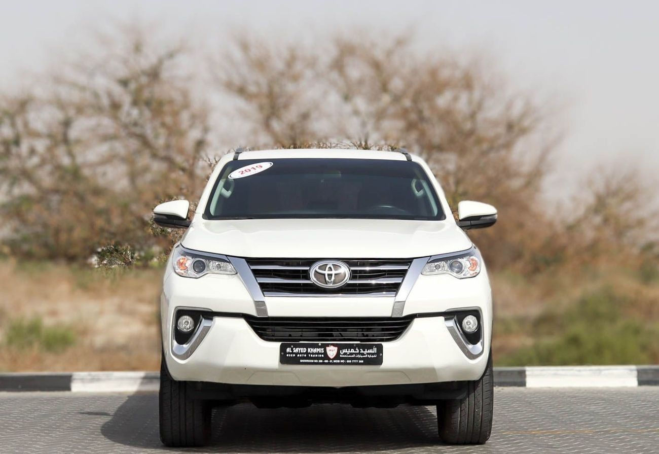 Toyota Fortuner 2.7L EXR Toyota Fortuner 2.7L | 2019 GCC Original Paint & Accident Free | excellent condition