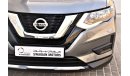 Nissan X-Trail AED 1566 PM | 2.5L S 2WD 5STR GCC WARRANTY