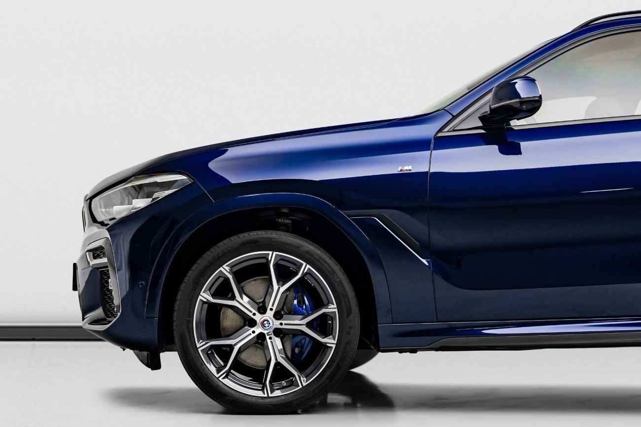 BMW X6 40i M Sport 3.0L 2023 BMW X6 xDrive40i, 2027 BMW Warranty + 2032 BMW Service Contract, Low KMs, GCC