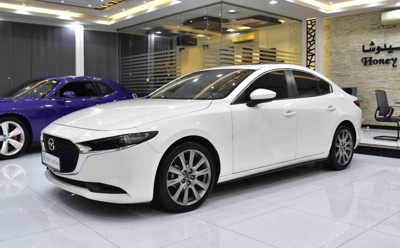 Mazda 3 EXCELLENT DEAL for our Mazda 3 ( 2023 Model ) in White Color GCC Specs