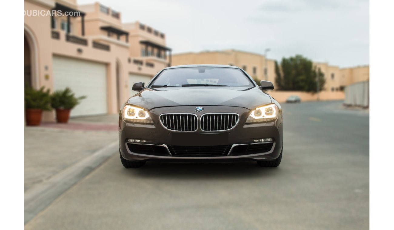 BMW 650i Gran Coupe M-sport AED 3,752 P.M 0% Downpayment