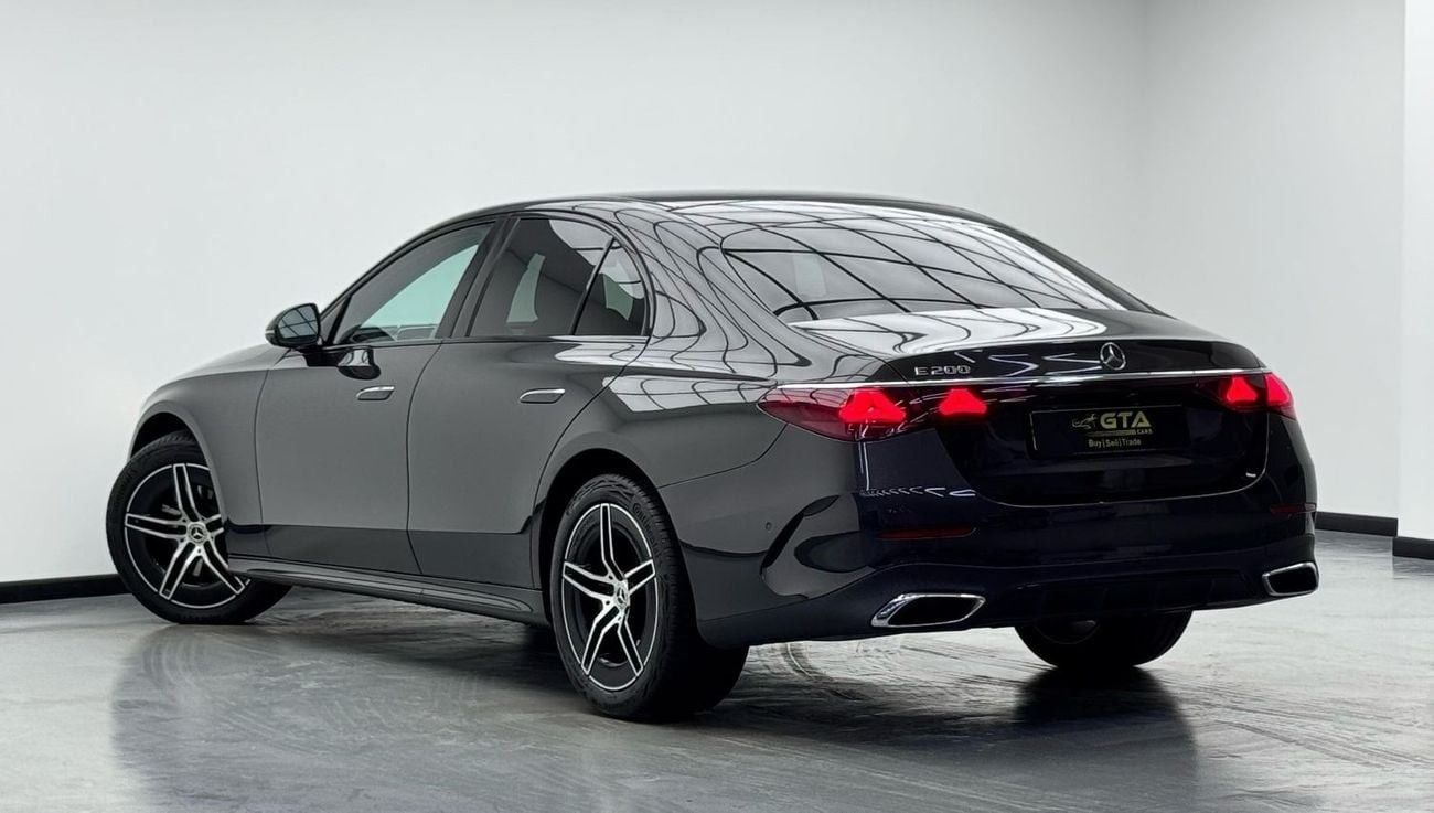 Mercedes-Benz E200 2.0L 2024 Mercedes Benz E200 AMG Night Package, 2025 Mercedes Warranty, Full Service History, Low Km