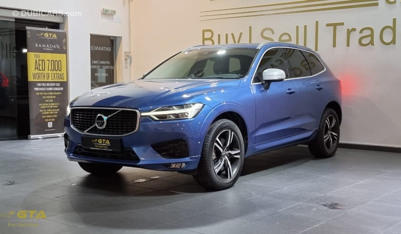 Volvo XC60 2018 Volvo XC60 T6 R Design, Warranty, Full Volvo Service History, Fully Loaded, GCC