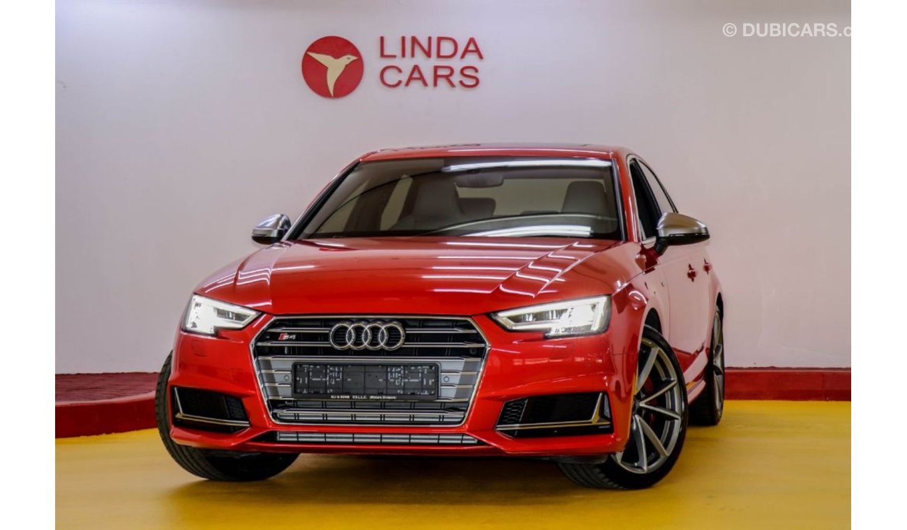 Audi S4 Audi S4 2018 GCC under Agency Warranty with Zero Down-Payment.