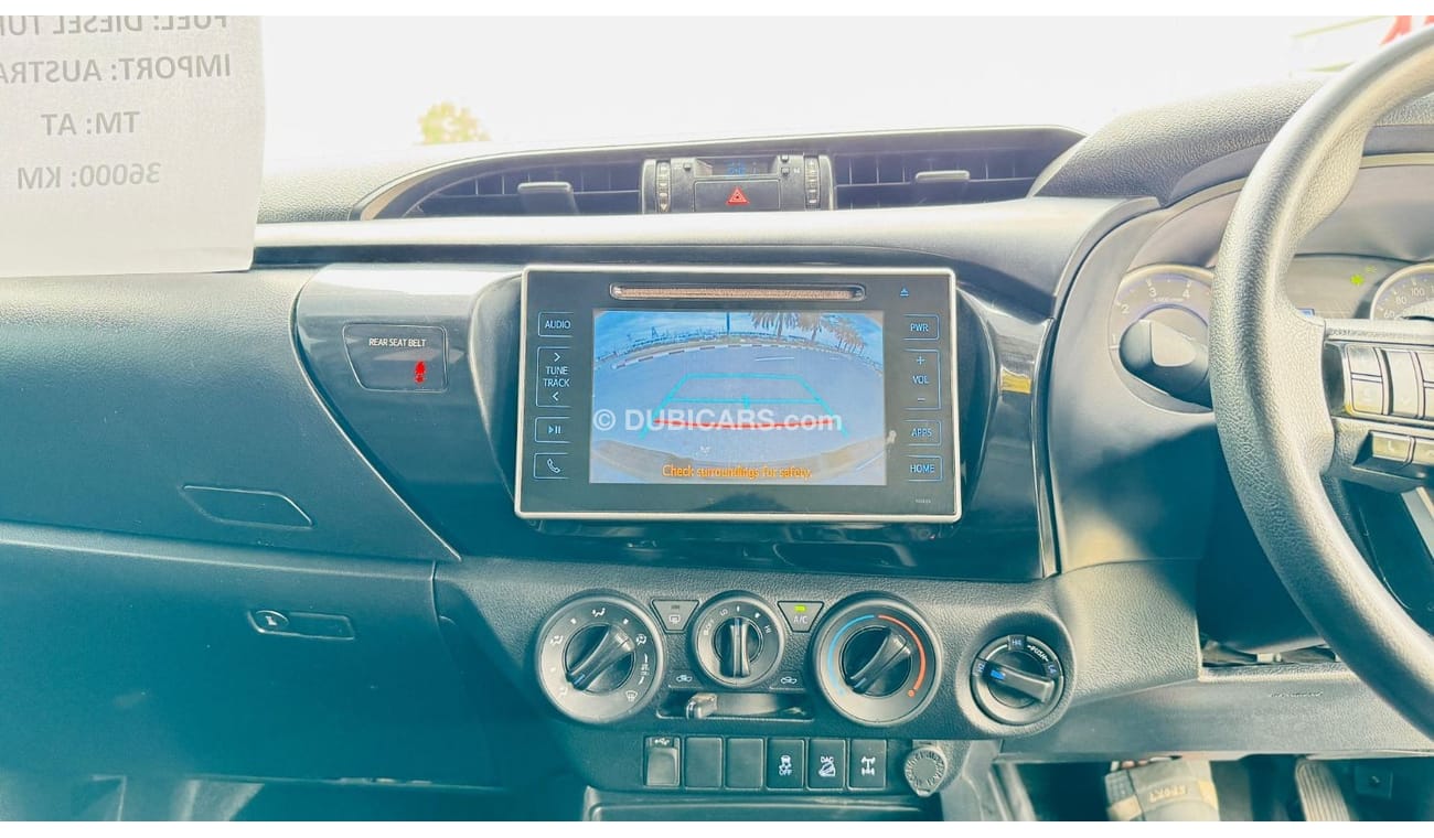 Toyota Hilux MODIFIED TO 2023 GR SPORT | 2.8L DIESEL TURBO ENGINE | LEATEST ALLOY RIMS | BLACK LEATHER SEATS | AF