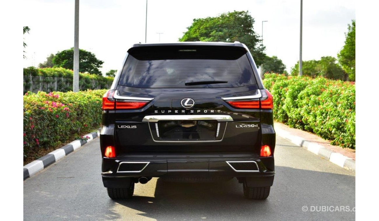 Lexus LX 450 D V8 4.5L DIESEL SUPER SPORT