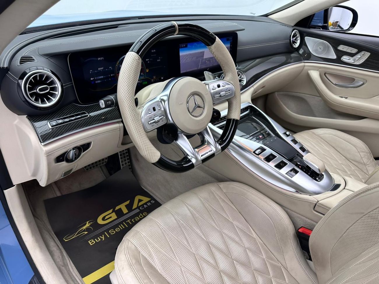 مرسيدس بنز ايه ام جي جي تي 53 2019 Mercedes-AMG GT53, 1 Year Unlimited Km Warranty, Mercedes Full Service History, GCC