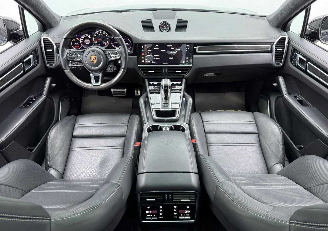 بورش كايان Turbo 4.0L (545 HP) 2022 Porsche Cayenne Turbo, Warranty, Very Low Km, Fully Loaded, Excellent Condi