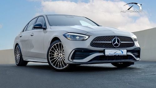 مرسيدس بنز C 200 AMG Premium Plus EQ Boost 1.5T RWD GCC 2026 With 2 Years Unlimited Mileage Warranty At Official Deal