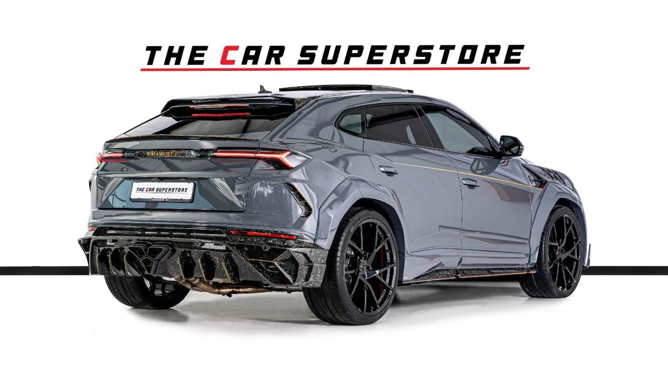 Lamborghini Urus STD 4.0T V8 Mansory Kit-Chopped Carbon Fiber Exterior-Performance Exhaust System-4 VIP Seats