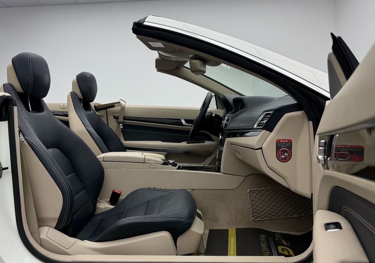 Mercedes-Benz E 400 AMG 3.0L 2016 Mercedes Benz E400 AMG Cabriolet, Full Service History, Excellent Condition, GCC