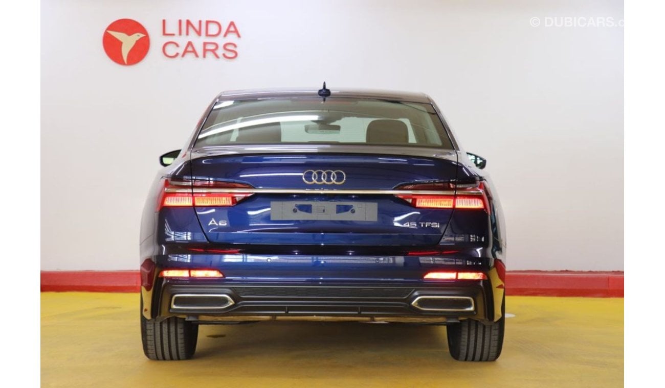 أودي A6 Audi A6 S-Line 45 TFSI 2020 GCC under Agency Warranty with Zero Down-Payment.