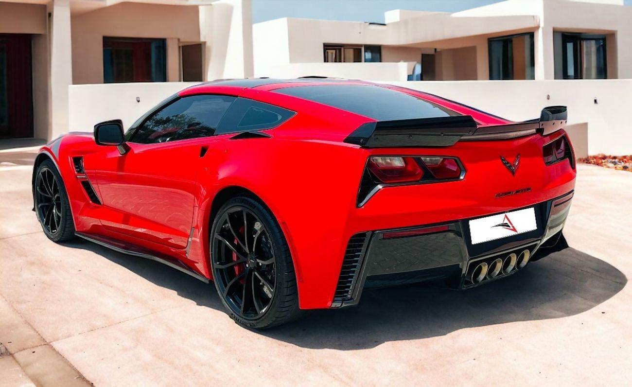 Chevrolet Corvette Grand Sport AED 4430 PM | CORVETTE C7 GRAND COUPE 2017 | GCC | TOP RANGE | LADY DRIVEN