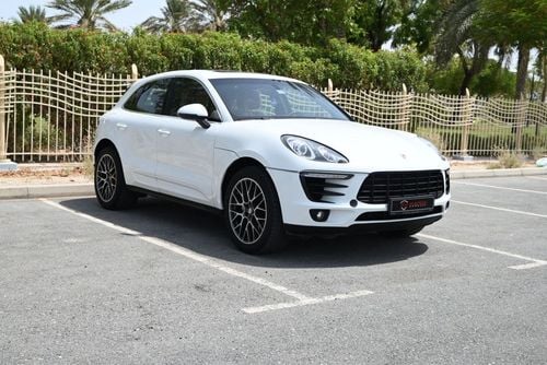 Porsche Macan S 2.9L (375 HP) BEST DEAL 0% DP - AGENCY MAINTAINED - PORSCHE MACAN S WITH PANORAMIC ROOF - RED INTE
