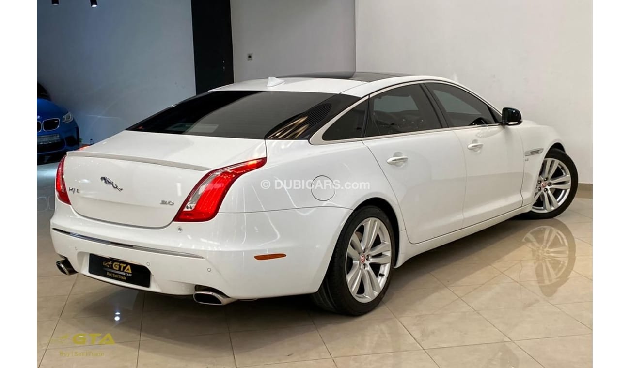 Jaguar XJ 2015 Jaguar XJL 3.0 V6, Warranty, Full Jaguar Service History, Low KMs, GCC