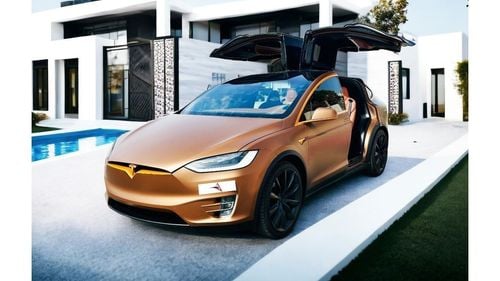 Tesla Model X AED 2480 PM | TESLA MODEL X100D 2017 | GCC | FIRST OWNER | Full Service History | No Accidents