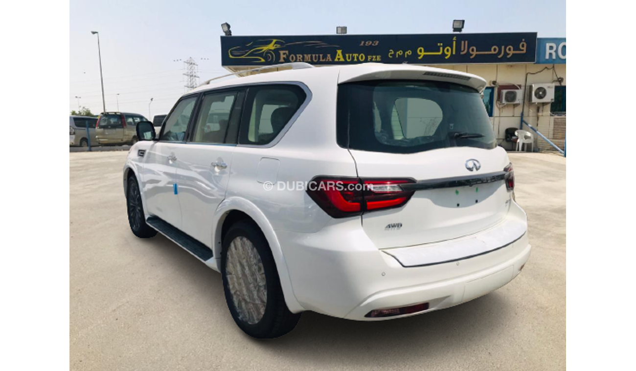Infiniti QX80 5.6L 4WD //2021// FULL OPTION WITH SUNROOF , COOL BOX , LEATHER SEATS  // SPECIAL OFFER // BY FORMUL