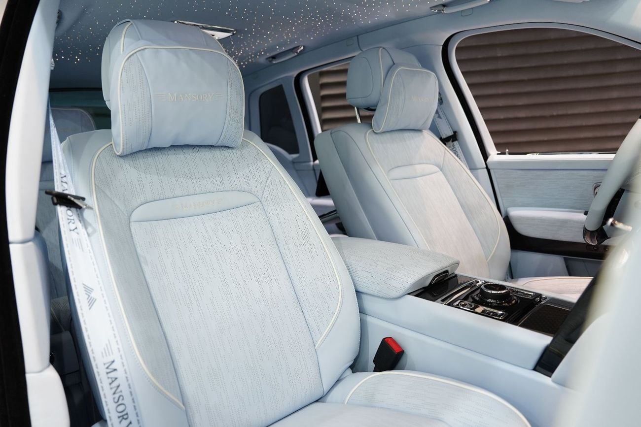 Rolls Royce Cullinan BLACK BADGE ORIGINAL MANSORY, Full Forged-Carbon Widebody Kit, GCC Specs!