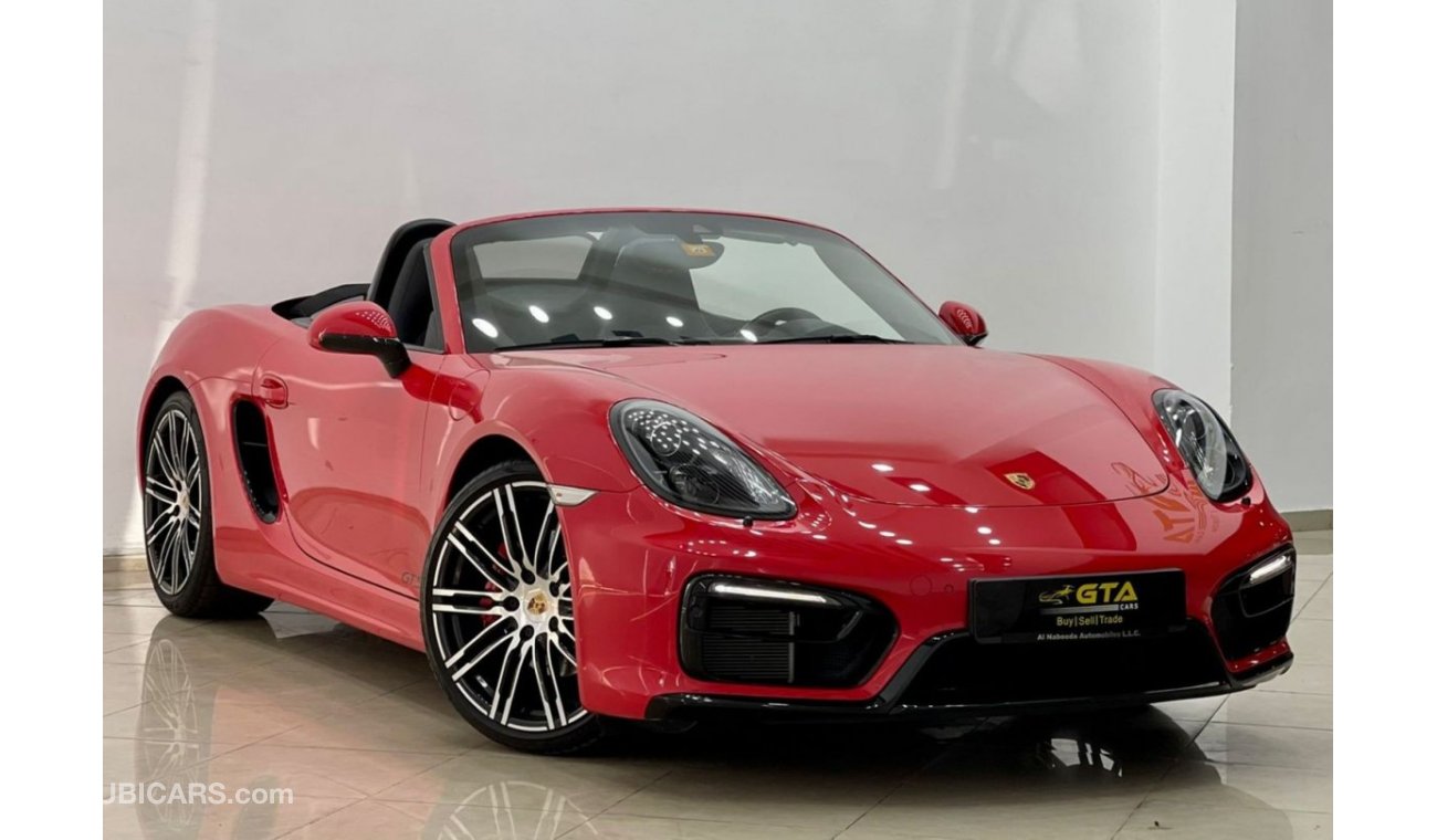 بورش بوكستر جي تي أس 2015 Porsche Boxster GTS, 01/2024 Porsche Warranty, Full Service History, GCC