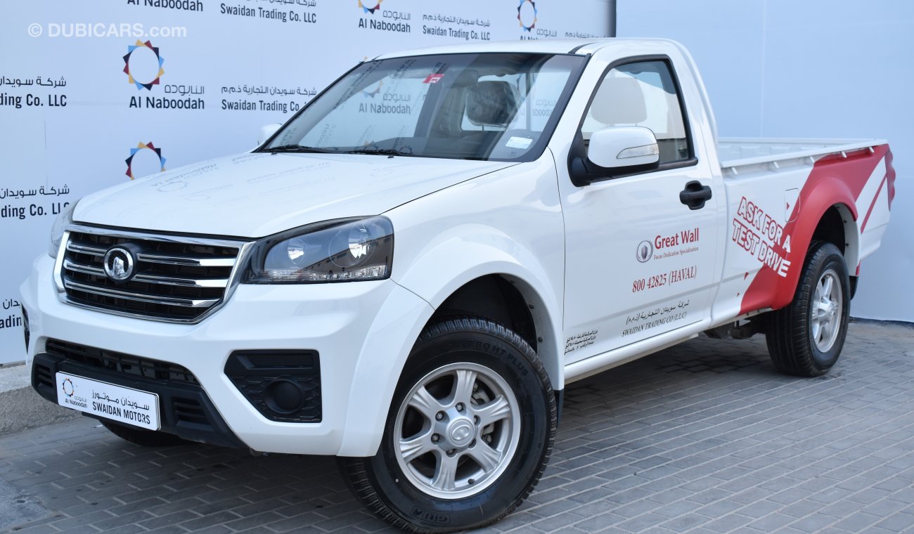 Great Wall Wingle PICKUP SINGLE CABIN 2.4L 2018 GCC NEW CARS DEMO VEHICLE  WITH 1 YEARS WARRANTY