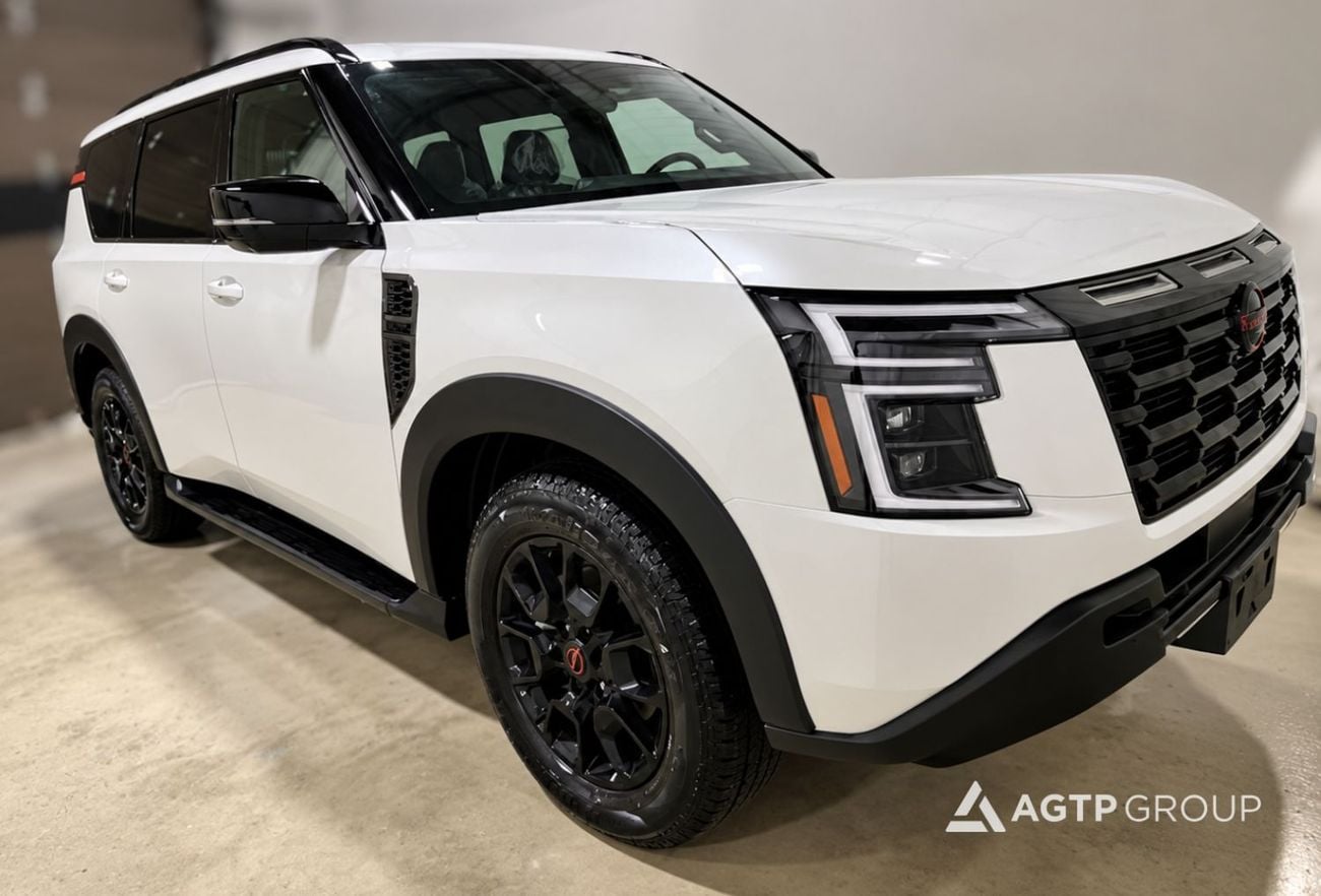 Nissan Armada 3.5L V6 Twin-Turbo Petrol | FULL OPTION | 4WD | Automatic | Canadian Specs | White | EXPORT ONLY