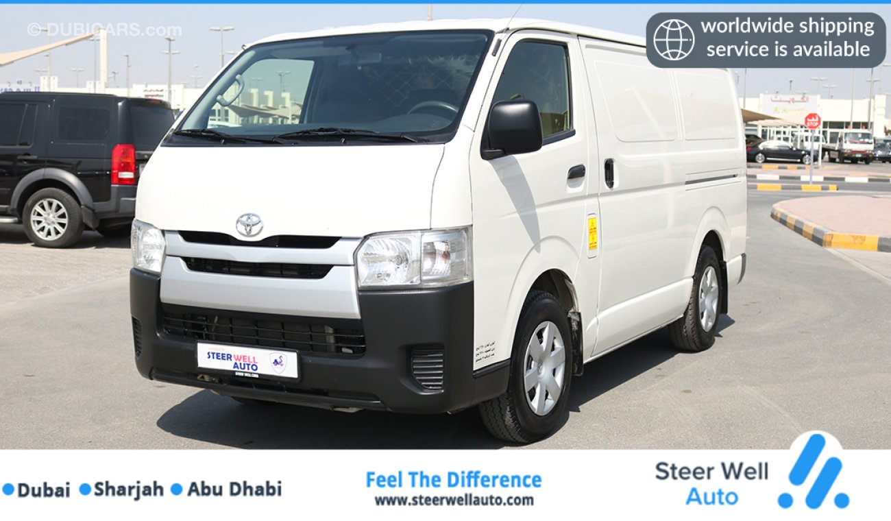 Toyota Hiace STANDARD ROOF PANEL DELIVERY VAN WITH GCC SOPECS