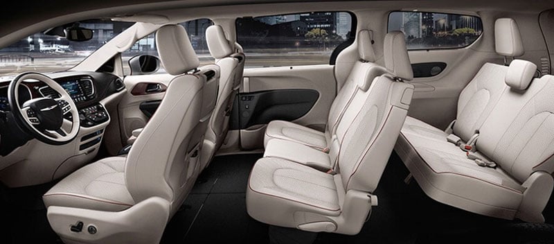 Chrysler Pacifica interior - Seats