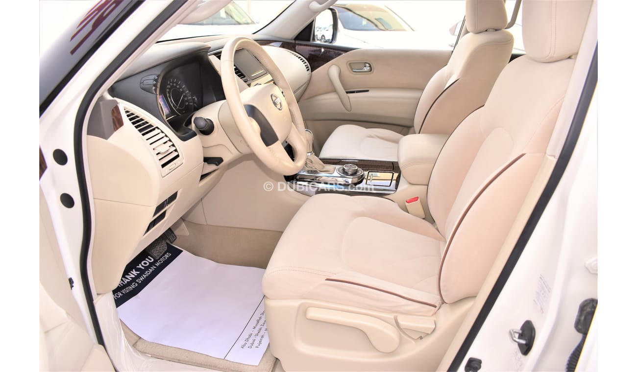 Nissan Patrol 5.6L SE V8 4WD 2015 GCC RAMADAN OFFER INSURANCE/SERVICE/WARRANTY