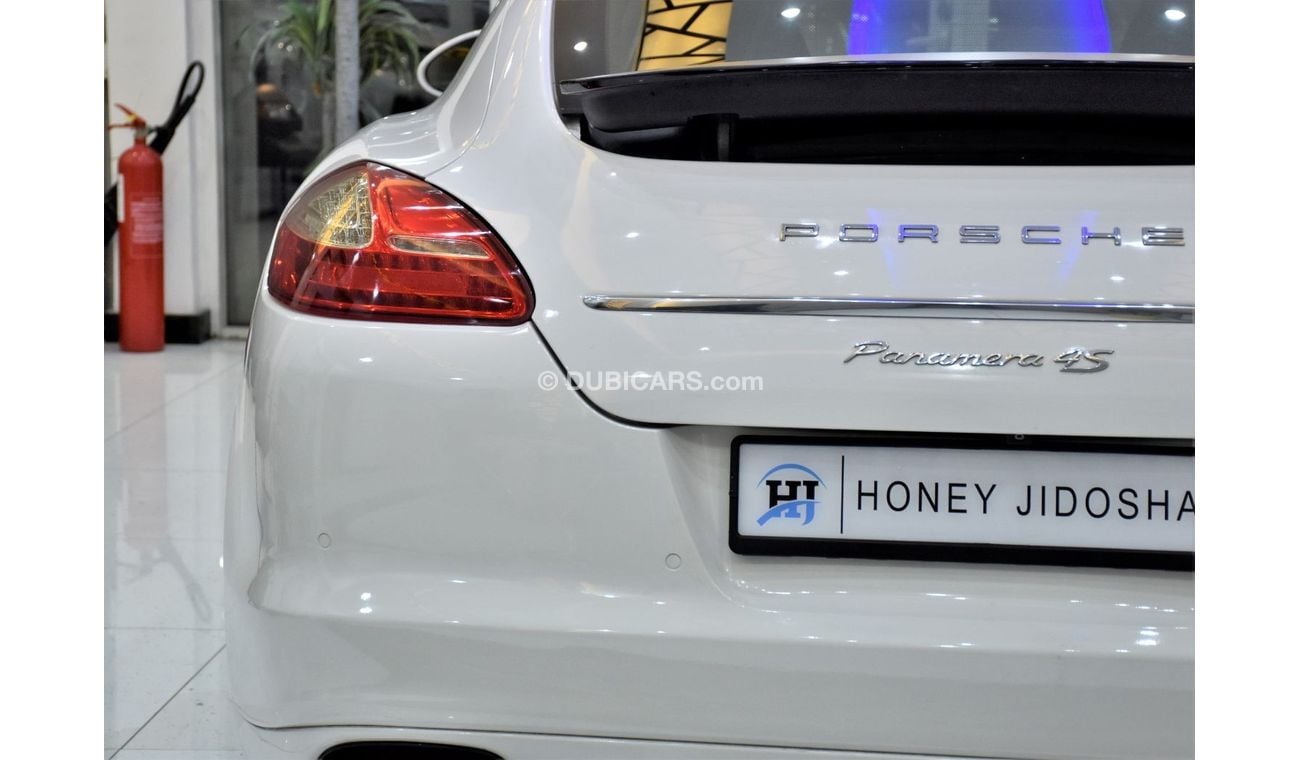Porsche Panamera EXCELLENT DEAL for our Porsche Panamera 4S ( 2011 Model ) in White Color GCC Specs