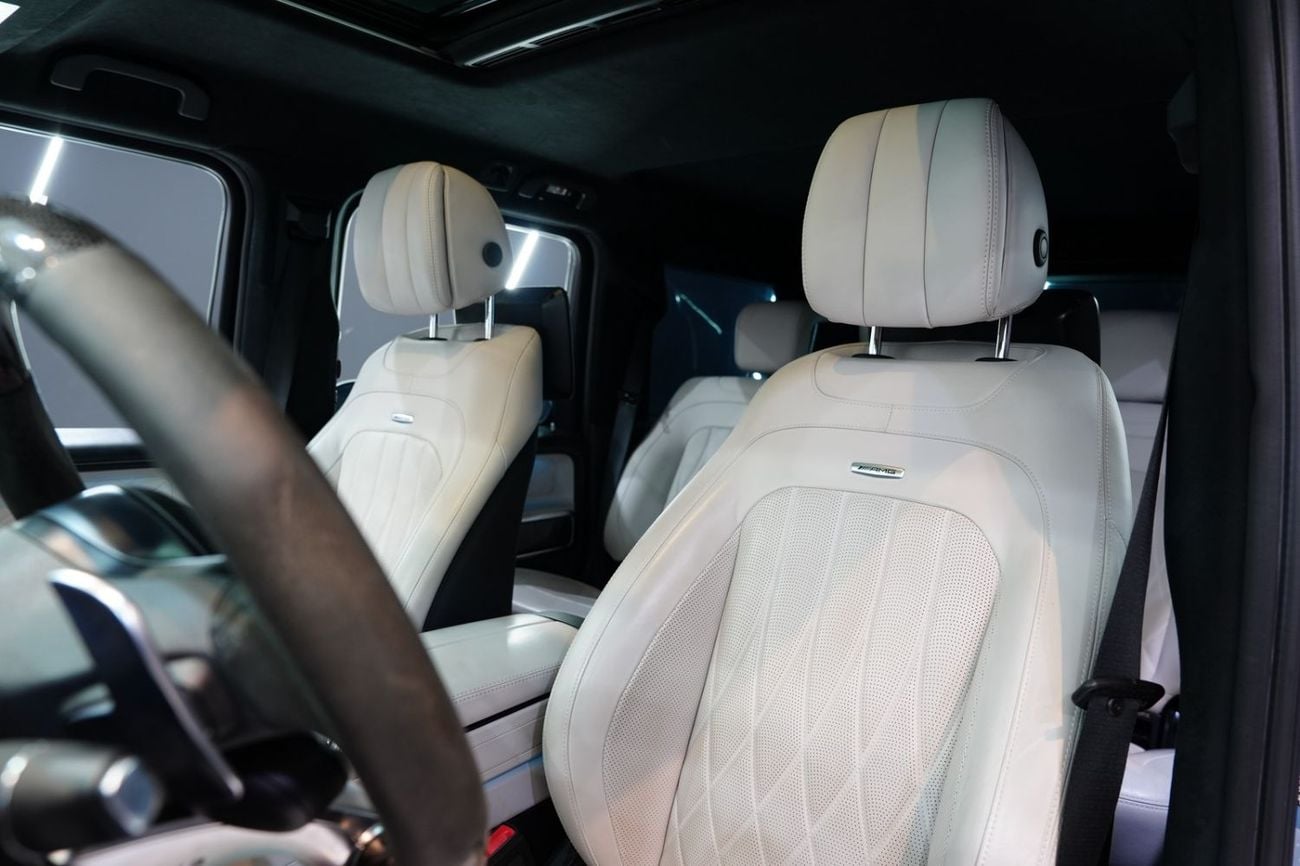 Mercedes Benz G63 AMG MANUFAKTUR EXCLUSIVE PLUS 2022 Mercedes-AMG G63, G Manufaktur Package, Carbon Interior, Rear Entertainment, Gargash Warranty!!