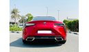 Lexus LC500 5.0L V8 Carbon Fiber Roof Perfect Condition 2018 Model