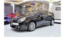 ألفا روميو جوليتا EXCELLENT DEAL for our Alfa Romeo Giulietta ( 2015 Model ) in Black Color GCC Specs
