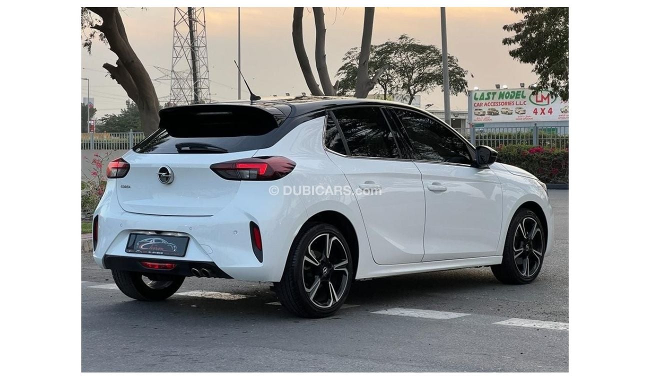 أوبل كورسا OPEL CORSA 2021 GCC PANORAMIC UNDER WARRANTY FULL SERVICE HISTORY