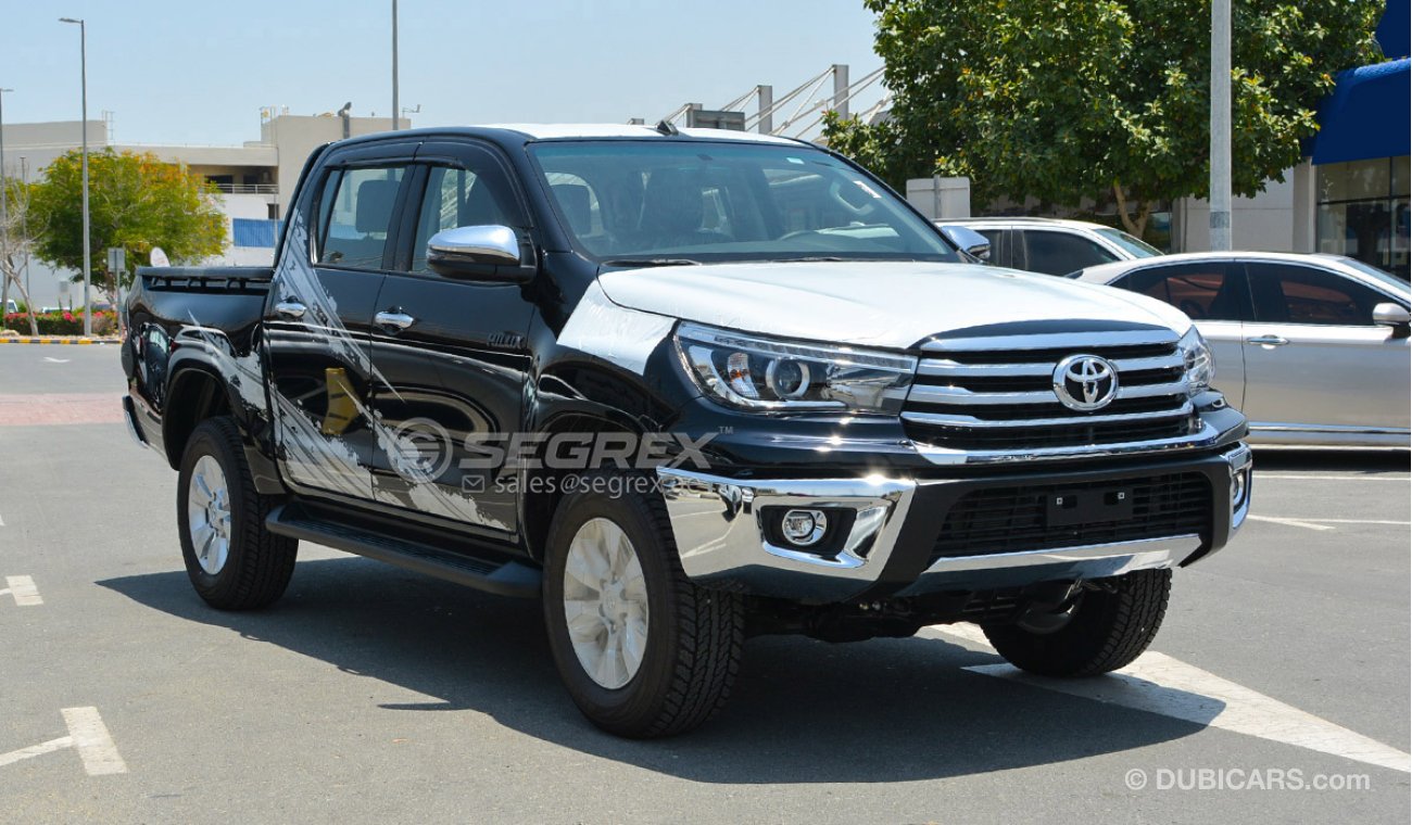 Toyota Hilux 2020YM 2.7 DC 4x4 6AT. XENON, SR5 Full option, White Available- الابيض متوفر