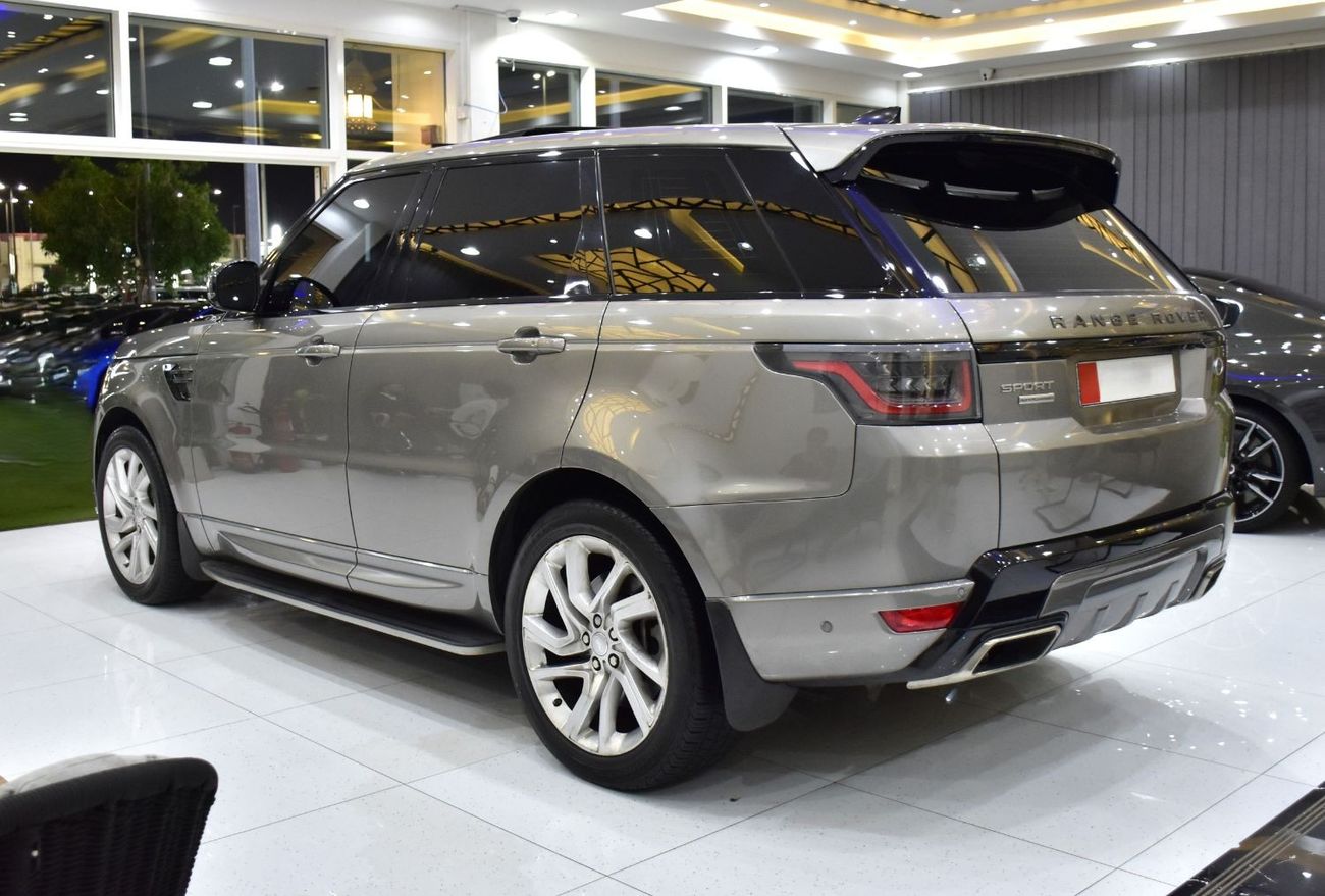 Land Rover Range Rover Sport EXCELLENT DEAL for our Land Rover Range Rover Sport Supercharged ( 2019 Model ) in Brown Color GCC S