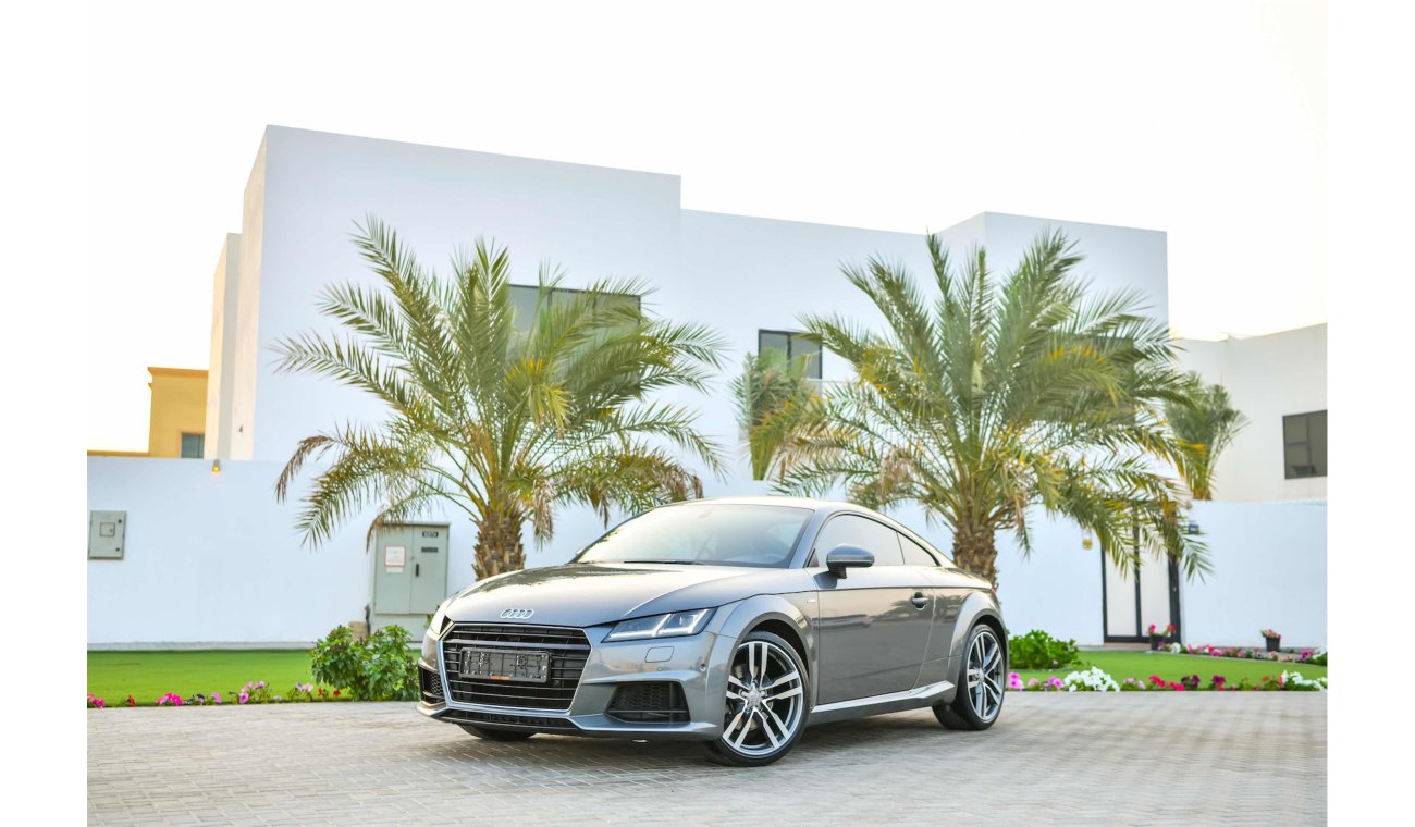 أودي TT S-Line 45 TFSI - Full Agency Service History - AED 1,939 Per Month! - 0% DP