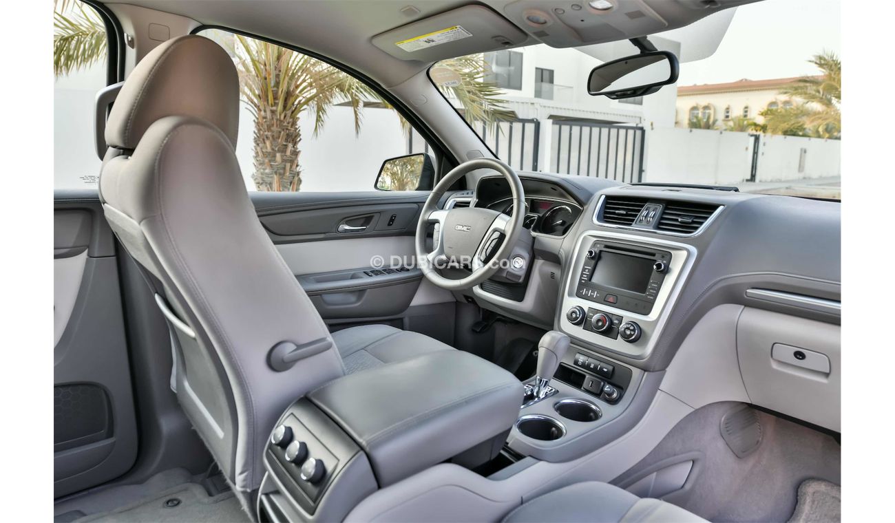 GMC Acadia - PERFECT CONDITION - AED 1,155 Per Month - 0% DP