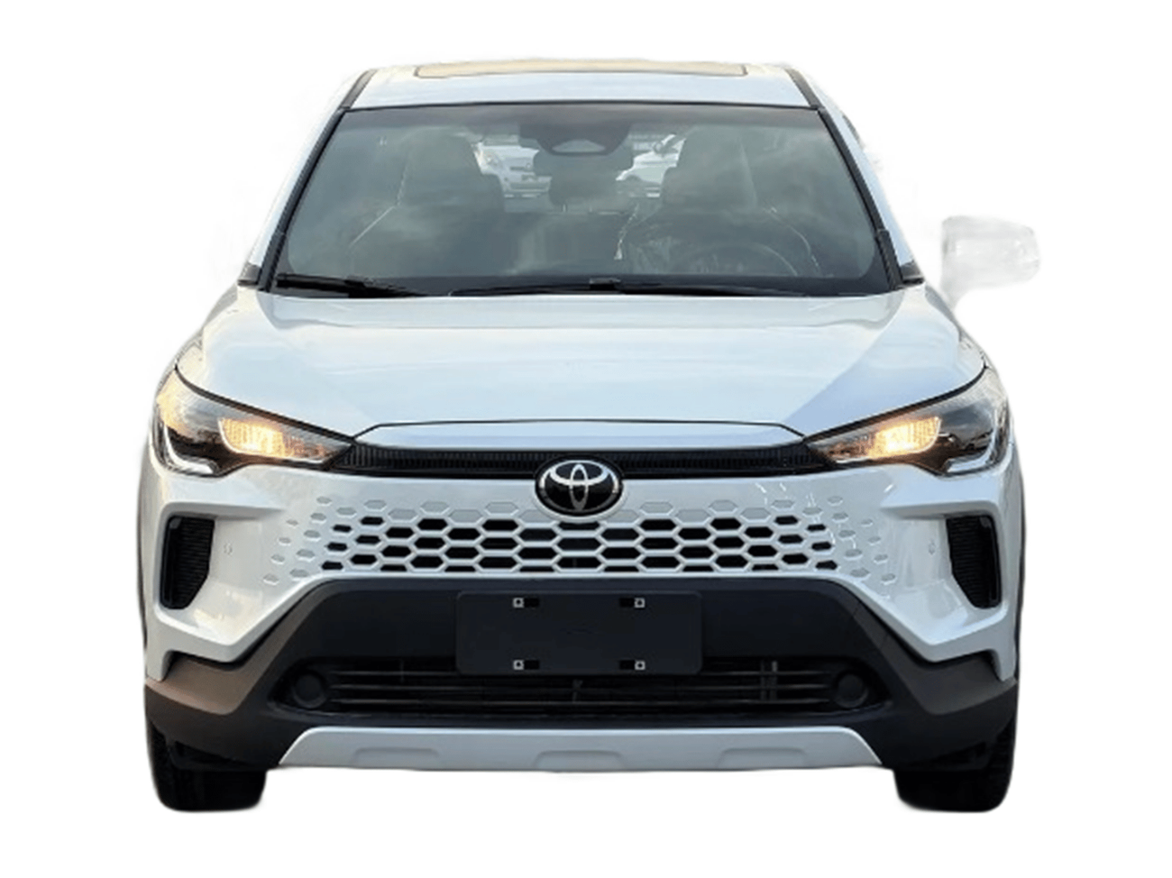 تويوتا كورولا كروس ECTGLD007 - 2025 Toyota Corolla Cross - 2.0L Hybrid Auto - White - Facelift - Chinese