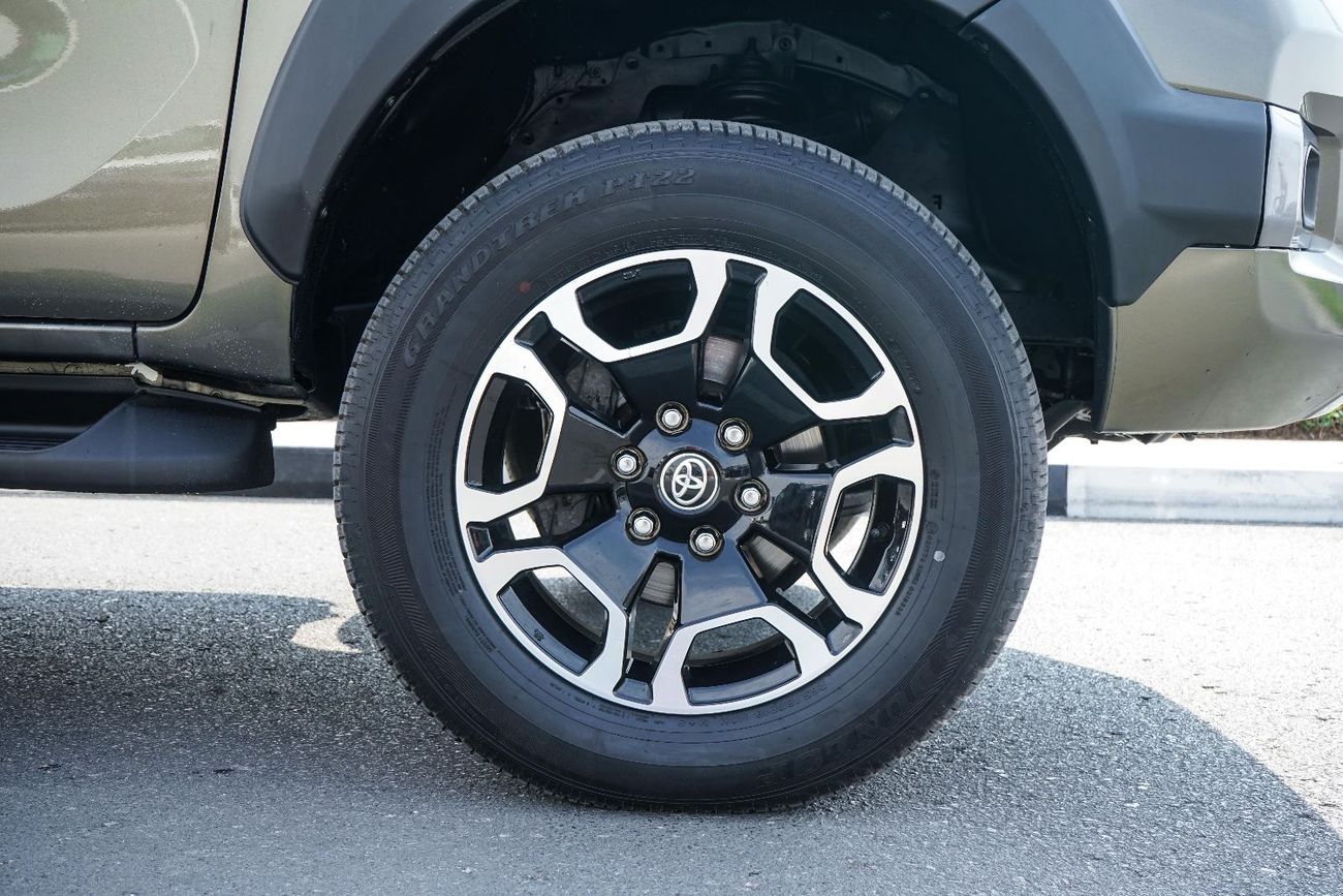 تويوتا هيلوكس The Toyota Hilux is a legendary, tough, and versatile pickup truck known for reliability, available 