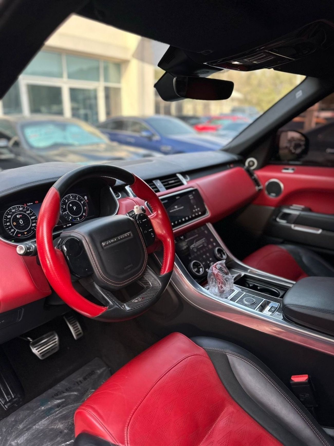 لاند روفر رينج روفر سبورت رنج روفر سبورت 2020 SVR الماني كاربون اديشن بحالة جدا ممتازة ‏‎فل اوبشن فل کاربن فايبر