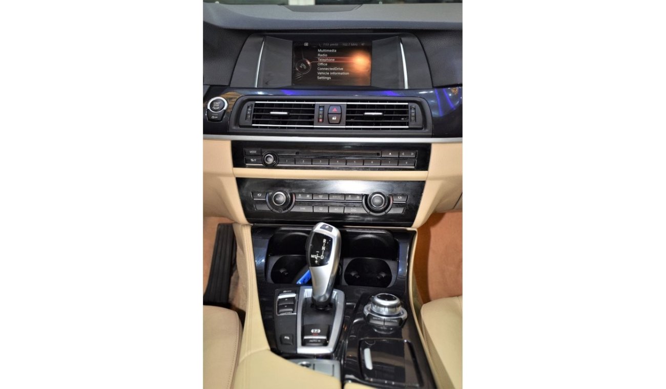 BMW 520i EXCELLENT DEAL for our BMW 520i ( 2016 Model! ) in Black Color! GCC Specs