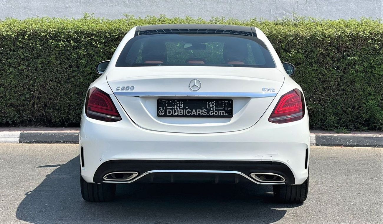 Mercedes-Benz C 200 Premium MERCEDES C200 AMG 2020 GCC SINGLE OWNER WITH AGENCY WARRANTY MINT IN CONDITION